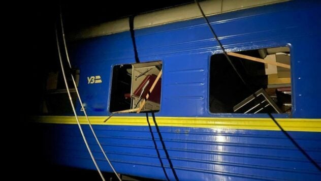 Die Russische Föderation hat einen Bahnhof in der Region Charkow angegriffen: Ein Schaffner wurde verletzt