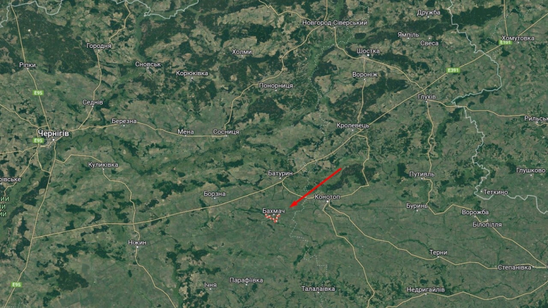 OVA über Explosionen in der Region Tschernihiw: Drohnen griffen mehrfach Infrastruktur an