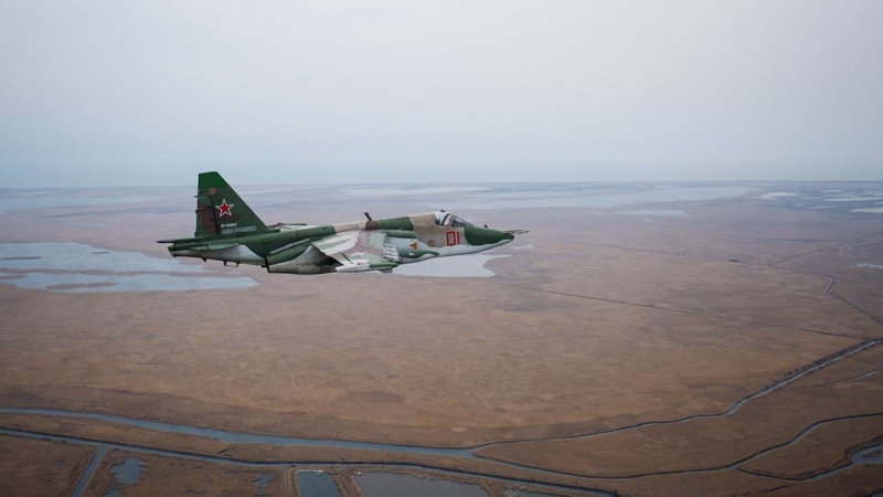 Su-25 in Richtung Kramatorsk abgeschossen: Video vom Absturz eines russischen Kampfflugzeugs 