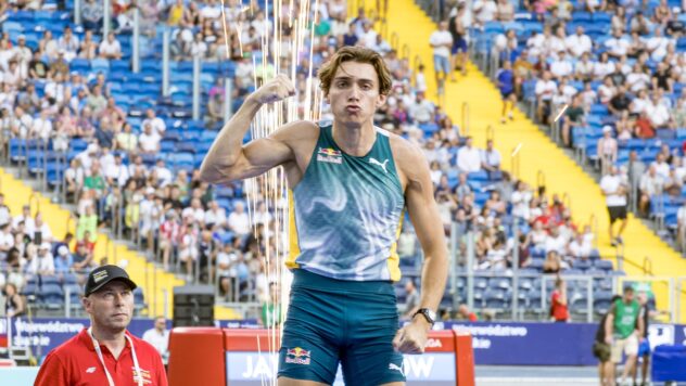 Duplantis brach den Weltrekord im Stabhochsprung, den er bei den Olympischen Spielen aufgestellt hatte