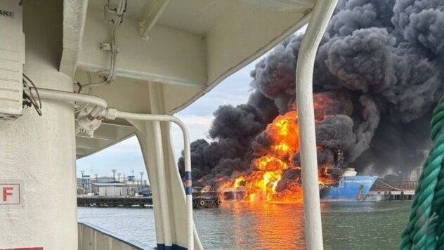 Zerstörung der Fähre Conroe Trader im Hafen des Kaukasus: die Marine offiziell bestätigt