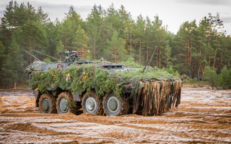 In Polen traf Munition bei Militärübungen ein Wohngebäude