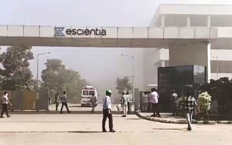 Bei einer Explosion in einer Pharmafabrik in Indien kamen 14 Menschen ums Leben