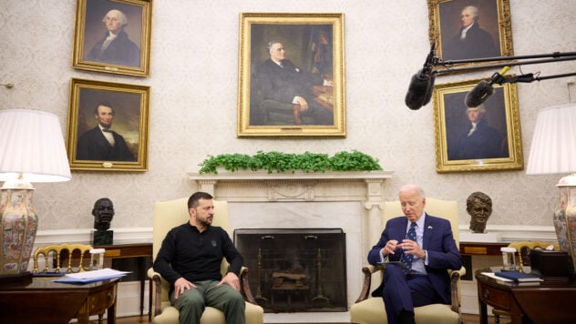 Zelensky überreichte Biden einen Siegesplan