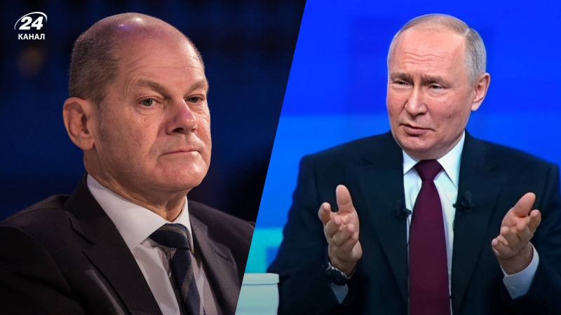 Scholz wird nicht zögern, weiter mit Putin zu sprechen das Telefon, wenn er den Moment für angemessen hält“ /></p>
<p>Scholz ist bereit, zu einem „angemessenen Zeitpunkt“ mit Putin zu sprechen/Collage 24 Channel</p>
<p _ngcontent-sc158 class=