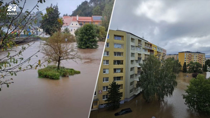 Europa steht unter Wasser: Ein Retter starb bei Überschwemmungen in Österreich, einem Stromausfall in der Tschechischen Republik