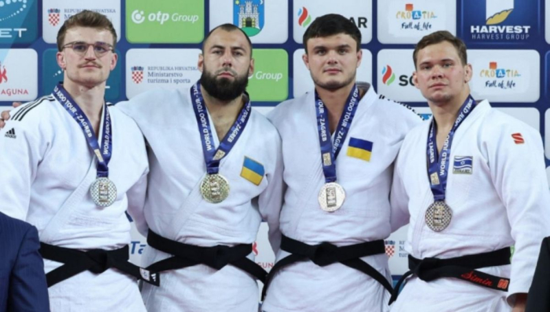 Ukrainische Judokas gewannen Medaillen im Judo beim Großen Preis von Zagreb 2024