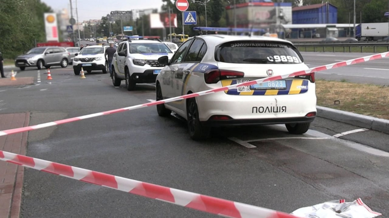 In Kiew kam es an einer Tankstelle zu einem Mord: Der Verdächtige, der im Auto des Opfers geflohen war, wurde festgenommen