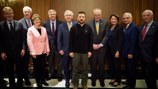 Der Siegesplan der Ukraine wurde besprochen: Selenskyj traf sich mit einer überparteilichen Delegation des US-Senats