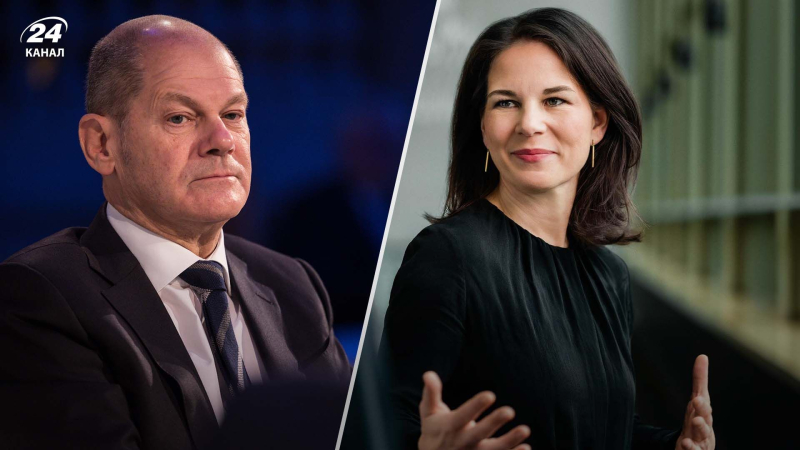 Berbock kritisierte die Partei von Olaf Scholz wegen der Schwächung des Militärs Hilfe für die Ukraine“ /></p>
<p>Deutscher Außenminister kritisiert Scholz‘ Partei/Collage Channel 24, Getty Images (Illustrative Fotos)</p>
<p _ngcontent-sc162 class=