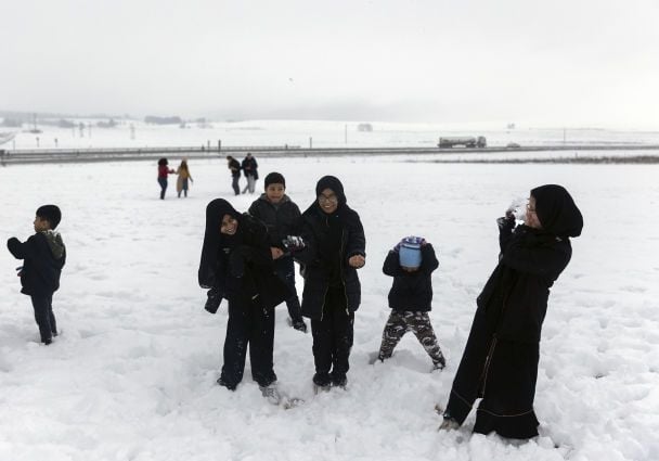  Das südliche Afrika ist mit Schnee bedeckt: Schneeverwehungen bis zu 2 Meter (Foto)