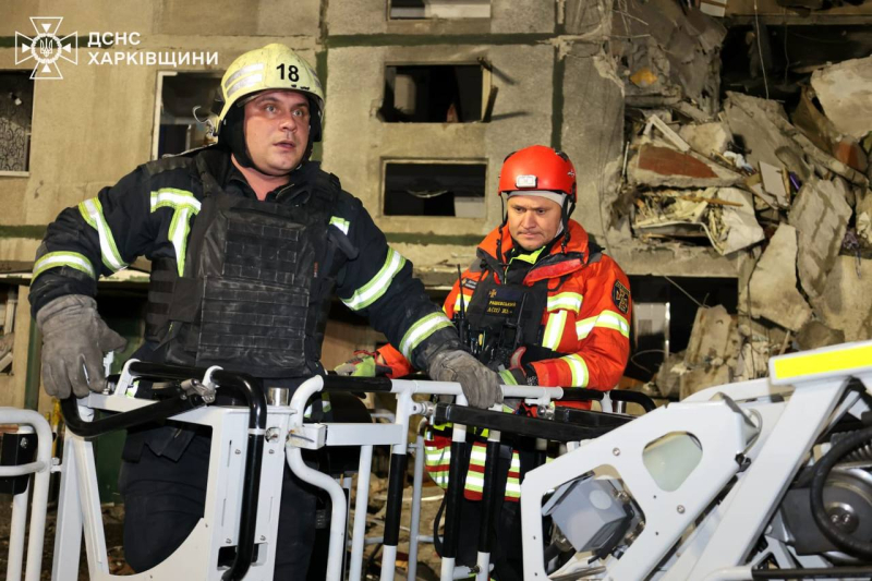 Explosionen in Charkow: Die Russische Föderation hat ein Hochhaus getroffen, es gibt Tote, 35 Verletzte