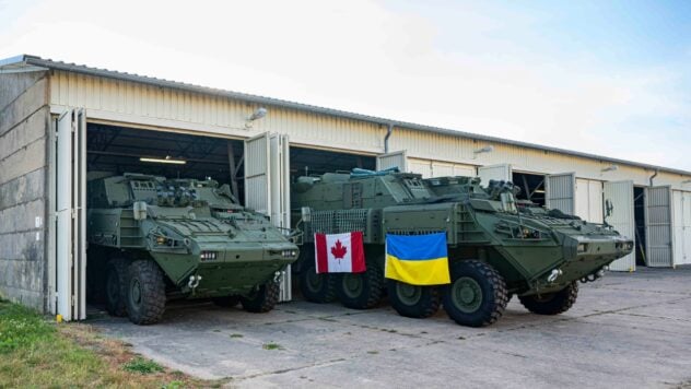 Eine Charge kanadischer gepanzerter LAV 6.0 ACSV-Personentransporter wurde in die Ukraine geschickt