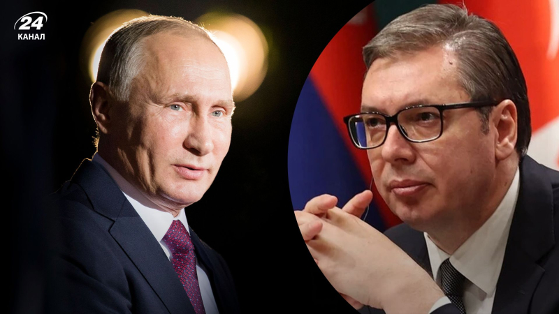 Vučić sagte, Putin habe es nicht getan wollte mit ihm über den Waffenstillstand in der Ukraine sprechen“ /></p>
<p _ngcontent-sc177=