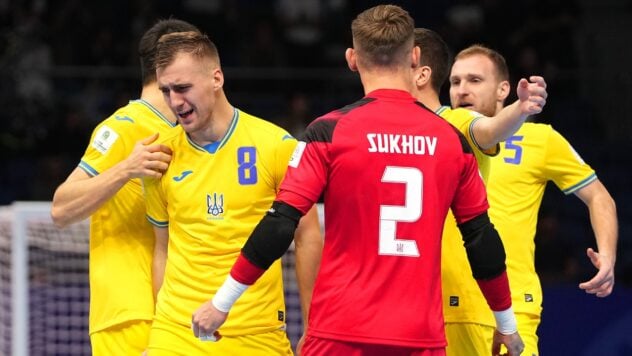 Die Ukraine verlor im Halbfinale der Futsal-Weltmeisterschaft 2024 gegen Brasilien