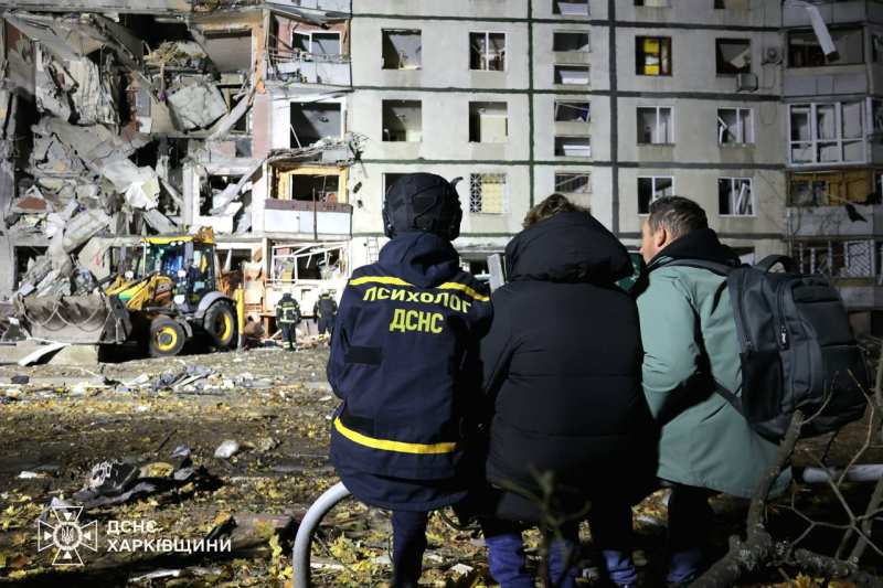 Explosionen in Charkow: Die Russische Föderation hat ein Hochhaus getroffen, es gibt Tote, 35 Verletzte