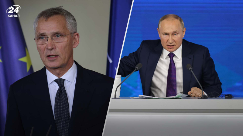 Der ehemalige NATO-Generalsekretär erzählte, wie das Bündnis überquerte „Rote Linien“ Putins“ /></p>
<p>Stoltenberg sprach über Putins „rote Linien“/Collage 24 Channel, Getty Images (Illustrative Fotos)</p>
<p _ngcontent-sc103 class=