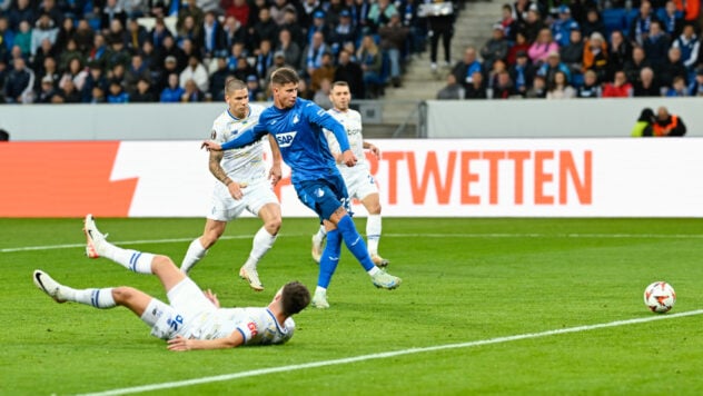 Dynamo verlor in der zweiten Runde der Europa League gegen Hoffenheim