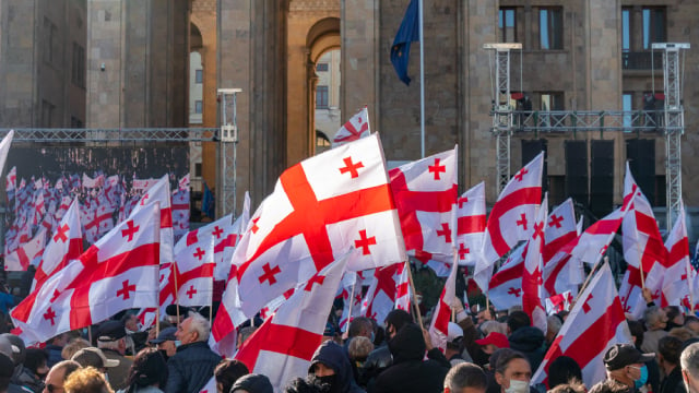 Die georgische Opposition weigert sich, die Wahlergebnisse anzuerkennen und plant Proteste