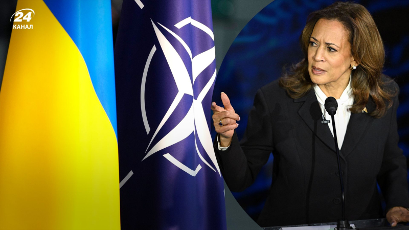 Harris wurde nach den Aussichten für einen NATO-Beitritt der Ukraine gefragt: Was hat sie gesagt?“ /></p>
<p> Harris vermied die Frage nach der Möglichkeit eines NATO-Beitritts der Ukraine/Collage 24 Channel (Foto von Getty Images und AP)</p>
<p _ngcontent-sc103 class=