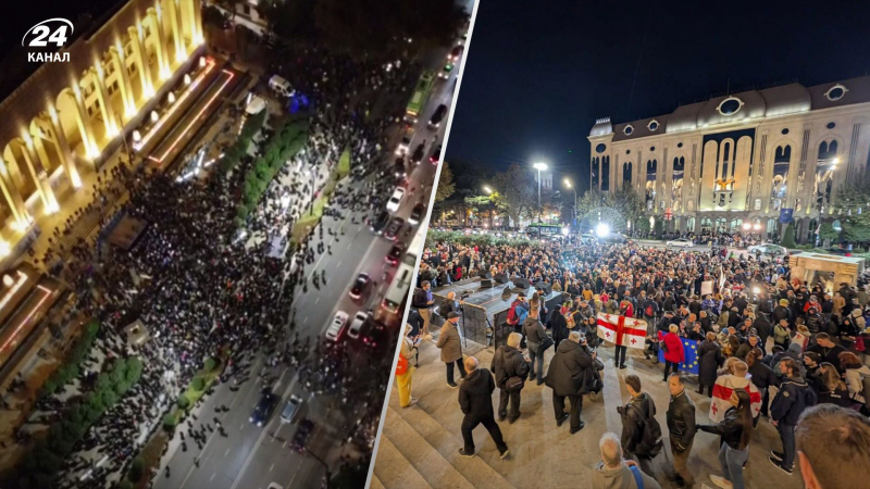 Tausende Menschen unter der Regierung und ein feindseliges Treffen mit Orban: Was passiert bei den Protesten in Georgien?“ /></p>
<p _ngcontent- sc113=