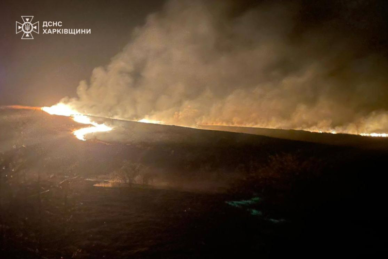 Die Russische Föderation griff Dergachi in der Region Charkow nachts mit KABs an: 5 Menschen wurden verletzt