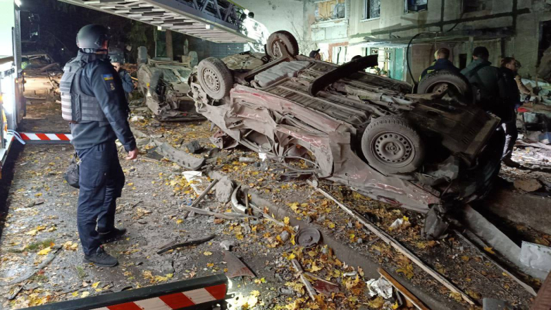 Explosionen in Charkow: Russischer Angriff auf Hochhaus, 24 Verletzte