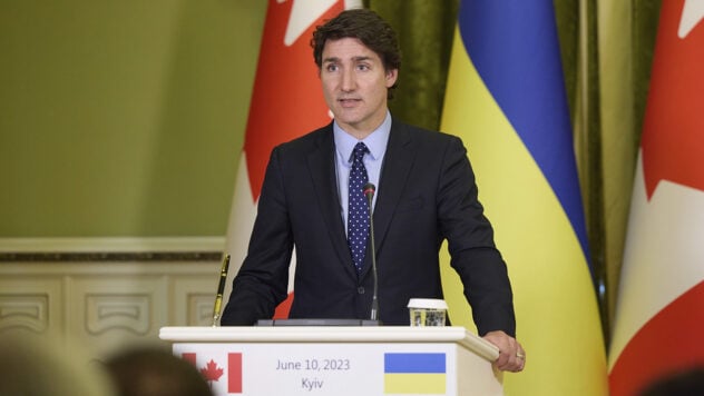 Der kanadische Premierminister Trudeau forderte eine Verdoppelung der Bemühungen zur Unterstützung der Ukraine