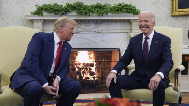 Die Teams von Trump und Biden arbeiten eng zusammen: Sie kommen insbesondere in Bezug auf die Ukraine zu einer Einigung
