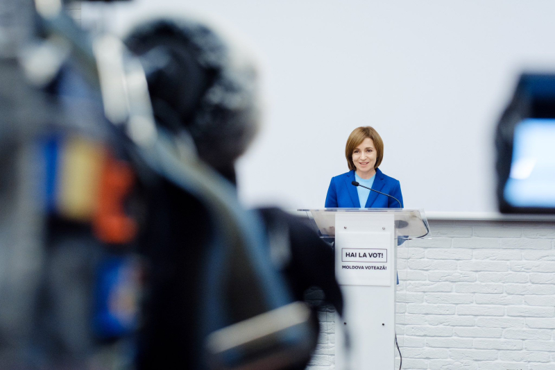 Sandu verkündete ihren Sieg als Zweite Runde der Präsidentschaftswahlen in Moldawien