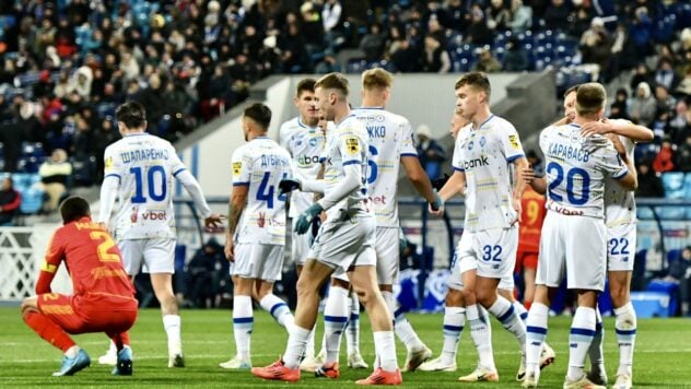 Dynamo besiegte Ingulets im Spiel mit sieben Toren und übernahm die Führung in der UPL