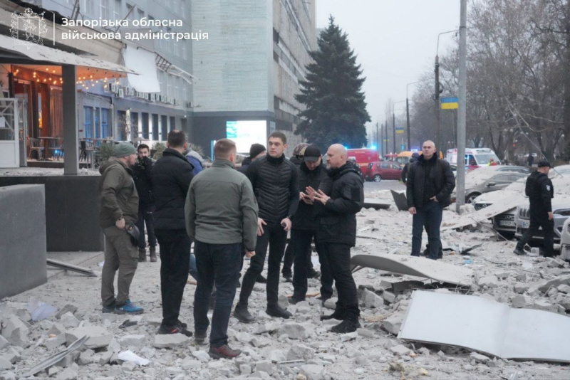 Explosionen in Saporoschje: vier Tote, einige Verletzte, eine Klinik zerstört