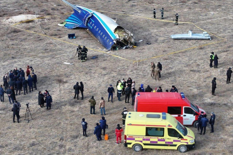 Aserbaidschan wies auf das russische Luftverteidigungssystem hin, das das Flugzeug über Grosny hätte abschießen können