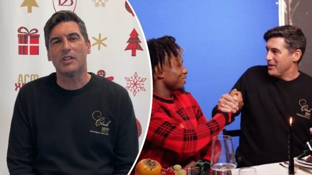 Der Cheftrainer von Mailand wünschte den Fans frohe Weihnachten auf Ukrainisch
