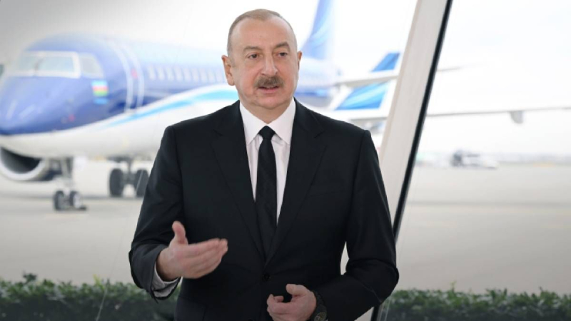 Der Flughafen in Grosny wurde nach dem Abschuss des AZAL-Flugzeugs geschlossen, – Aliyev wies auf die Lügen Russlands hin