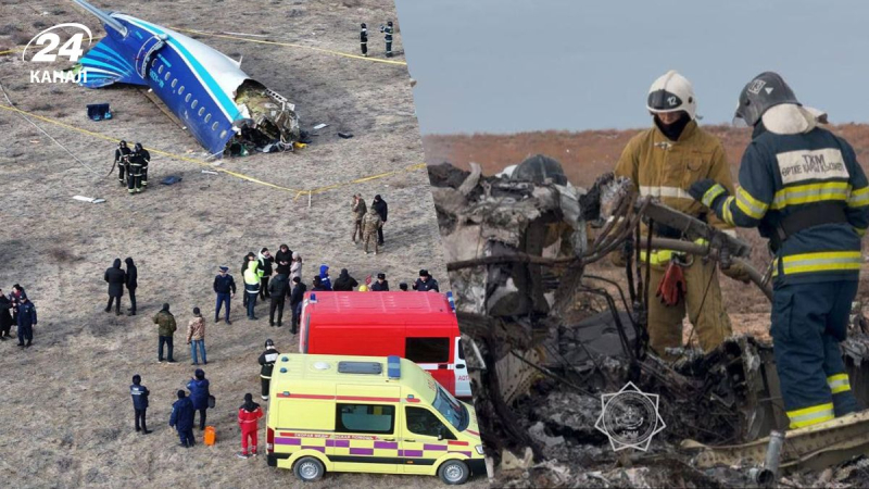 Fast 40 Tote, das Flugzeug hätte von einem russischen Luftabwehrsystem abgeschossen werden können: Alles über das Flugzeug Absturz in Kasachstan am 25. Dezember