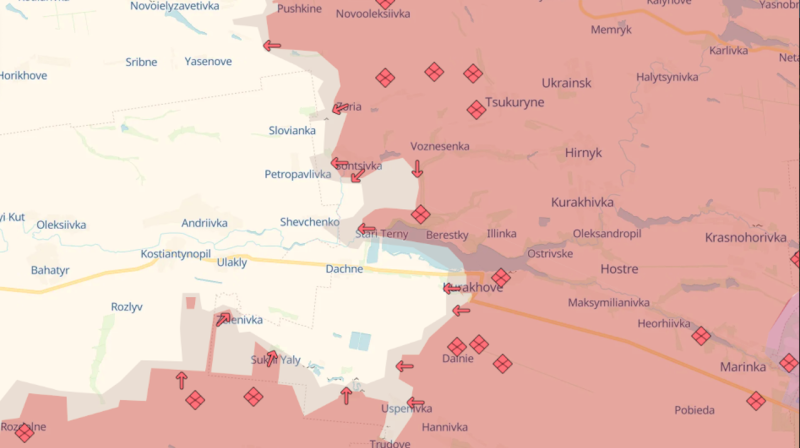 Russische Truppen zerstörten eine Reihe von Befestigungsanlagen der ukrainischen Streitkräfte in der Region Donezk – OSUV Chortyzja