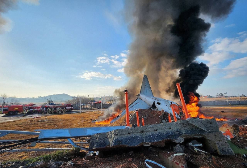 Flugzeugabsturz in Südkorea: Wie ist der Zustand der beiden Opfer, die überlebt haben