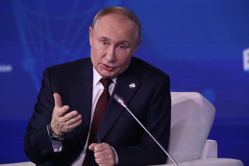 Putin ließ bei einer Pressekonferenz etwas über seine Kinder verlauten, – Medien