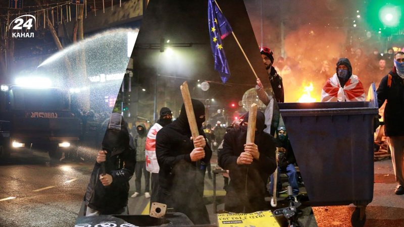 Sicherheitskräfte nahmen Menschen hart fest: Das Netzwerk zeigte, wie die fünfte Nacht der Proteste in Tiflis verlief