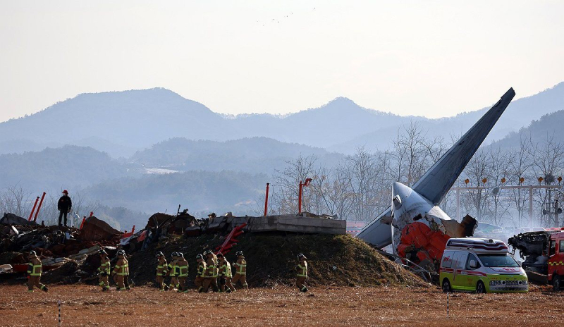 Tödlicher Flugzeugabsturz in Südkorea: vorläufige Ursache genannt