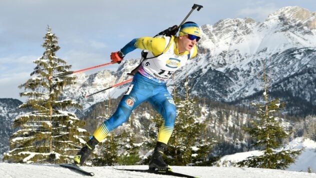 Nur noch ein Schritt zur Medaille: Pidruchnyi schaffte es im Sprint in Oberhof zur Siegerehrung 