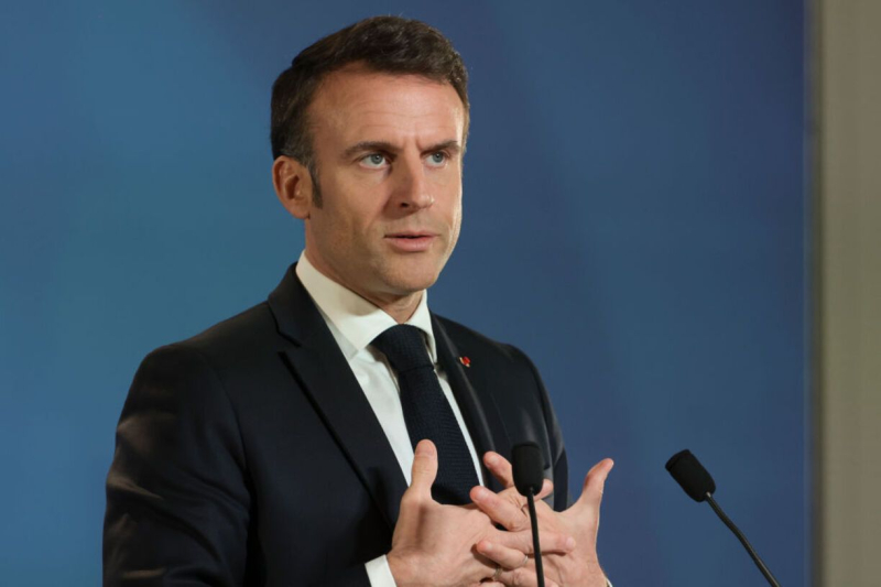 Macron sagte, die Ukraine sollte „realistische Diskussionen“ über territoriale Fragen führen