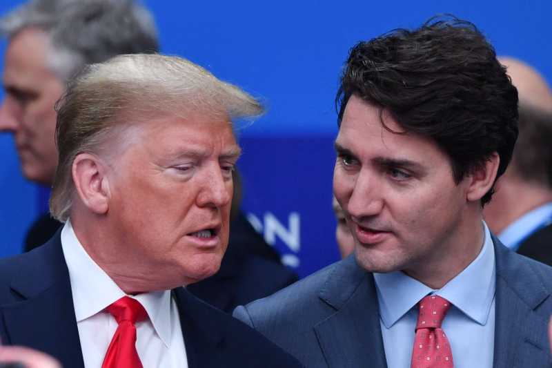 "Vermont oder Kalifornien – nach Kanada": Trudeau erinnerte sich daran, mit Trump Witze über den „Territoriumstausch“ gemacht zu haben. /></p>
<p _ngcontent-sc113=