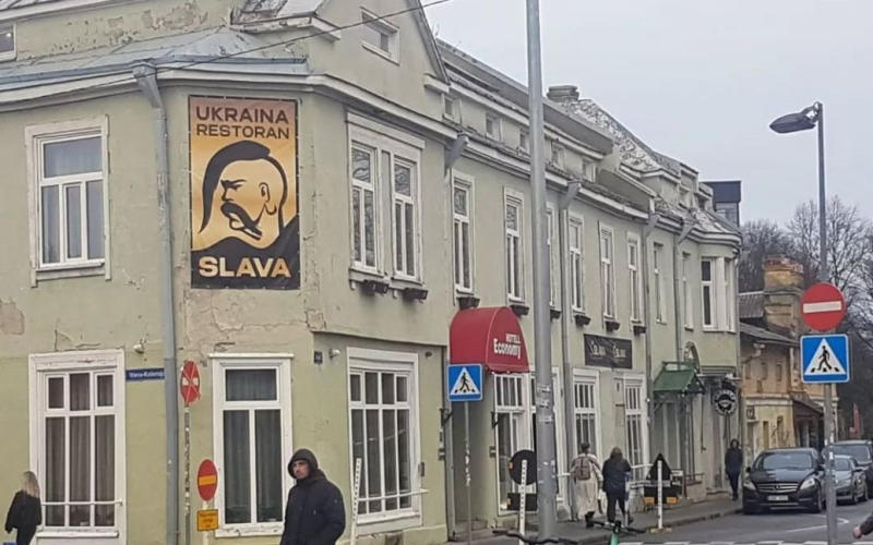 Aktion gegen die Ukraine: Restaurant Slava Ukraina in der Hauptstadt Estlands in Brand gesteckt