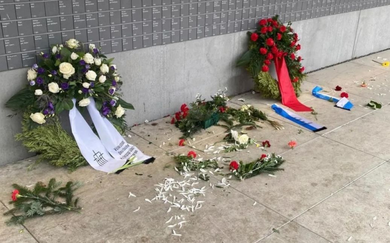 Hannover Holokosta-Denkmal zerstört Holocaust Opfer