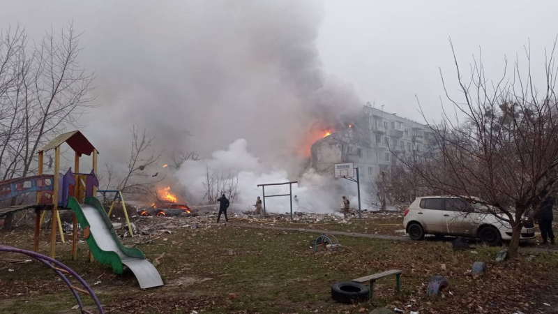 Explosionen in Poltawa: Russland erreicht Wohnhoch -Hochhaus, es gibt Schäden 