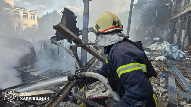 Explosionen in Charkiw: Der größte Markt der Stadt und ein Transportunternehmen wurden angegriffen