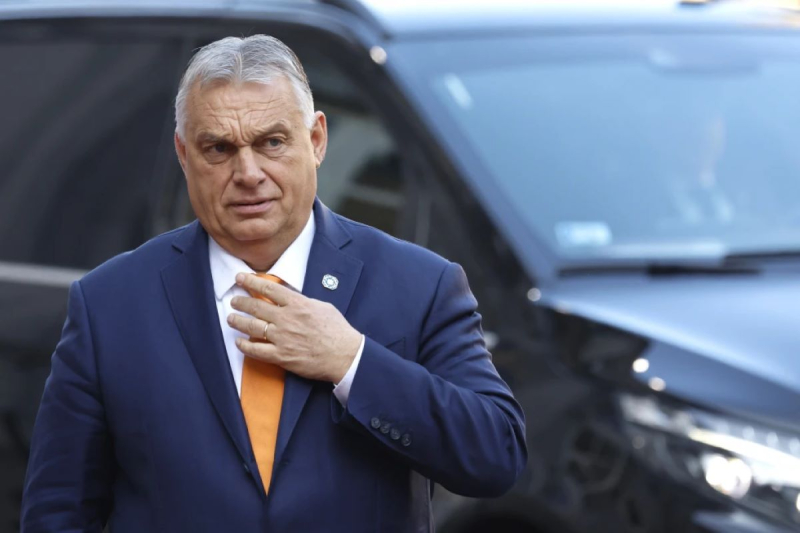 Orban sagte, die EU müsse sich einen Platz am Verhandlungstisch zur Ukraine und Russland „verdienen““ /></p>
<p _ngcontent-sc170=