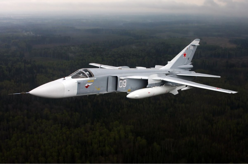 Russisches Aufklärungsflugzeug Su-24 verletzte polnischen Luftraum